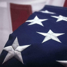 Load image into Gallery viewer, 2x3 ft. American Flag Outdoor Heavy Duty Embroidered Stars USA Flag Sewn Stripes Fade Resistance Brass Grommets All Weather UV.: 2x3FT