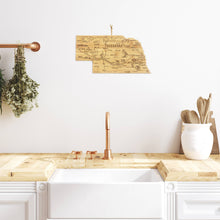 Load image into Gallery viewer, Destination Nebraska Cutting Board with Engraved Artwork

