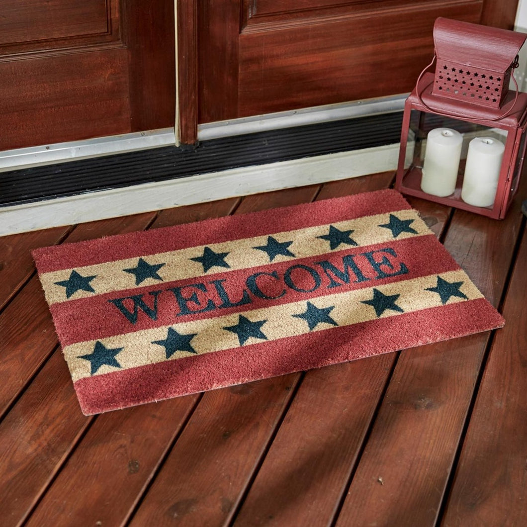 Welcome Americana Doormat