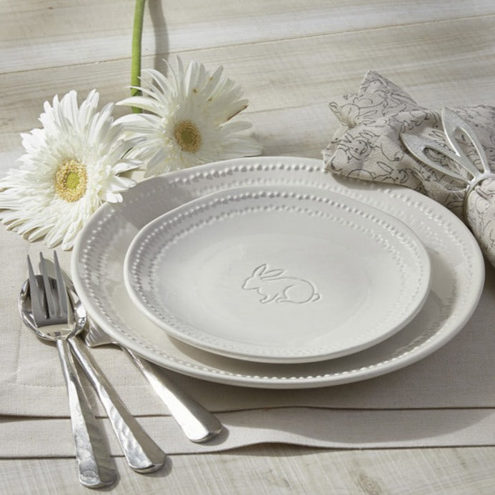 Peyton Bunny Salad Plate - Set of 4