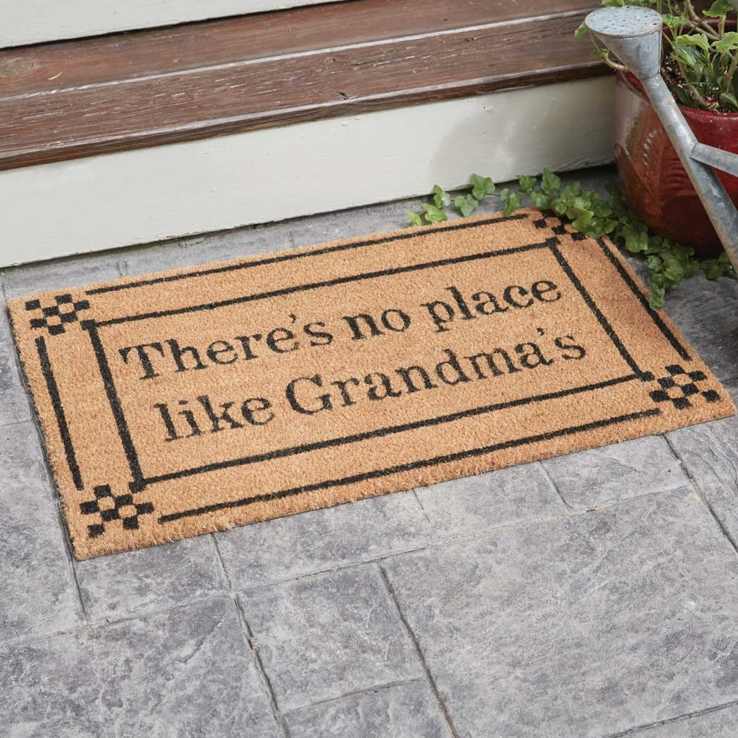 No Place Like Grandmas Doormat