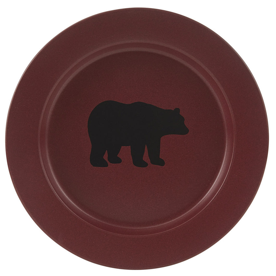 Bear Linville Enamel Salad Plate - Set of 4