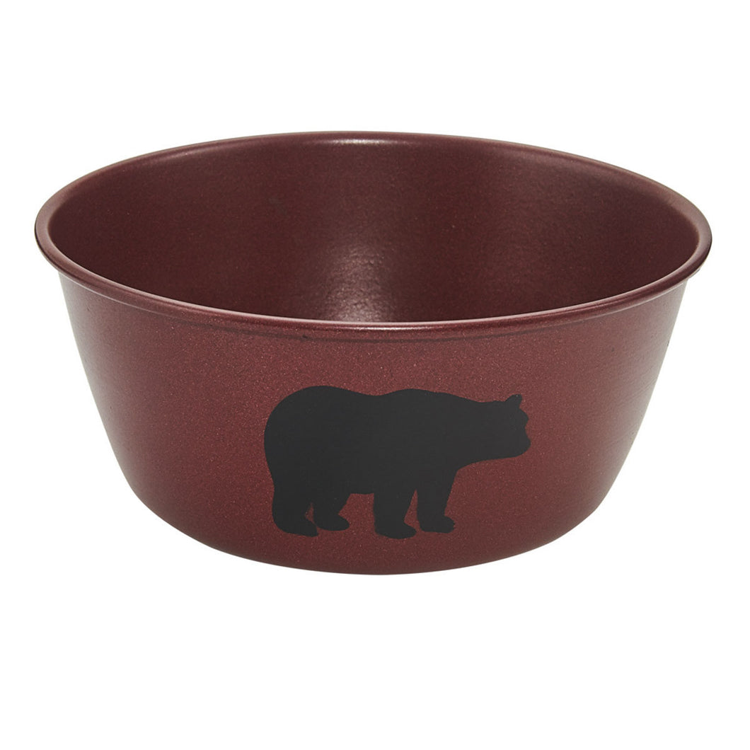 Bear Linville Enamel Soup Bowl - Set of 4