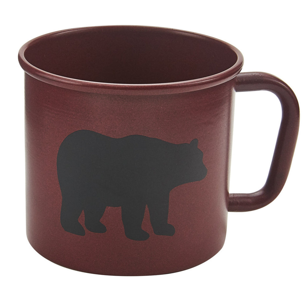 Bear Linville Enamel Mug - Set of 4