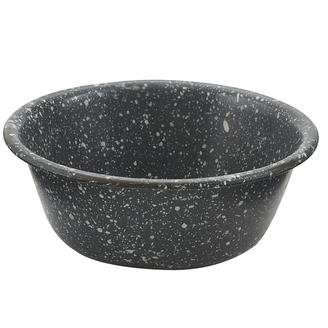 Granite Gray Enamelware Berry Bowl - Set of 4