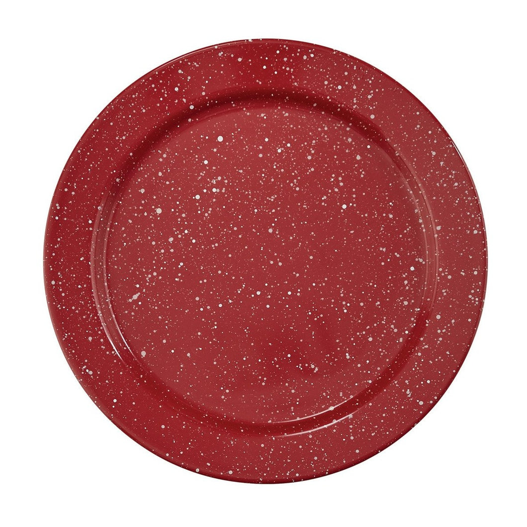 Granite Red Enamelware Dinner Plate - Set of 4