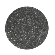 Load image into Gallery viewer, Granite Gray Enamelware Salad Plate - Set of 4
