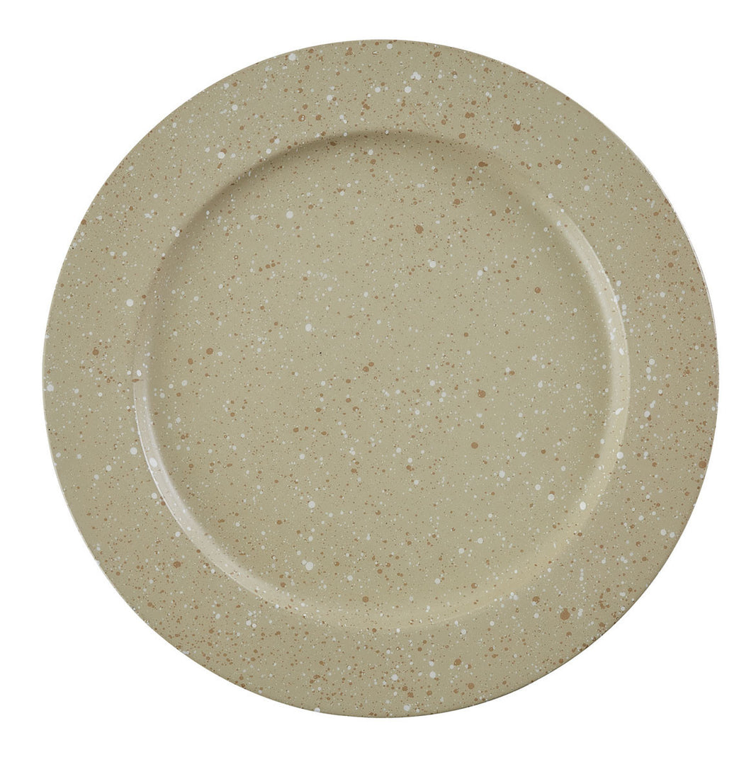 Granite Sandstone Enamelware Charger - Set of 4