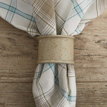 Load image into Gallery viewer, Granite Enamelware Napkin Ring - Sandstone - Set of 4
