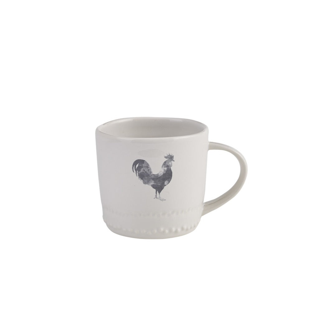 Peyton Rooster Mug - Set of 4