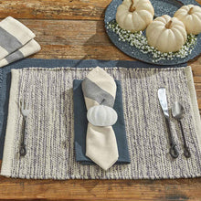 Load image into Gallery viewer, Ashfield Yarn Placemat Dark Gray - Set of 4
