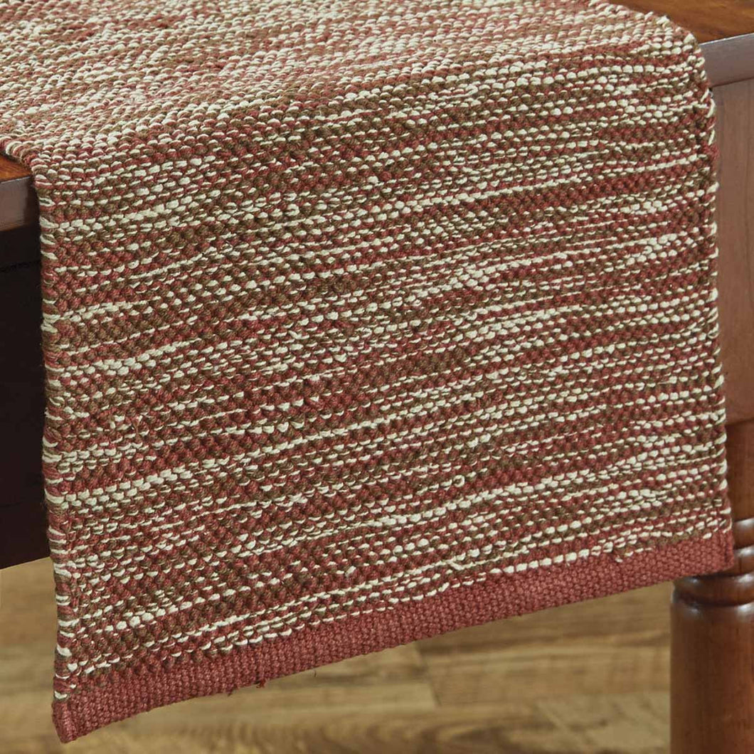 Ashfield Yarn Red Table Runner - 36