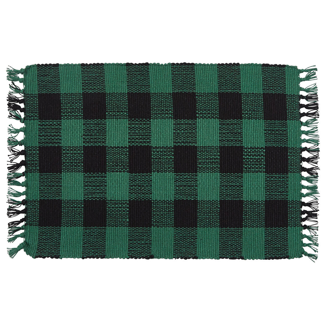 Wicklow Check Placemat - Forest - Set of 4