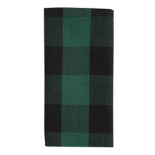 Load image into Gallery viewer, Wicklow Check Napkin - Forest - Set of 4
