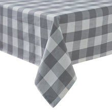 Load image into Gallery viewer, Wicklow Check Tablecloth - Dove
