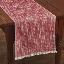 Load image into Gallery viewer, Melange Table Runner - Red - 72&quot;L - Set of 2
