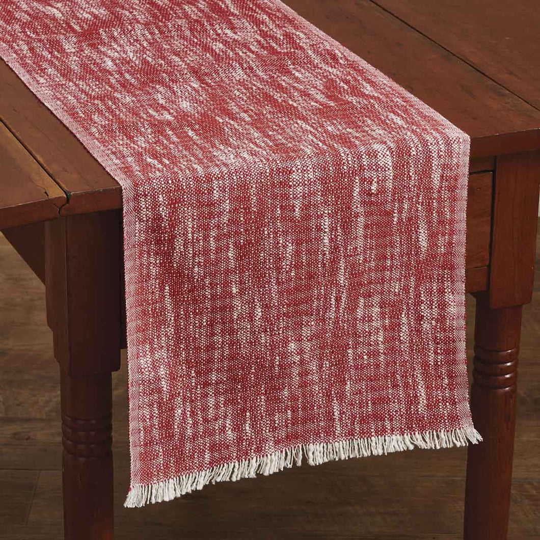 Melange Table Runner - Red - 72