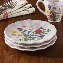 Load image into Gallery viewer, Garden Flower Salad Plate - Set of 4
