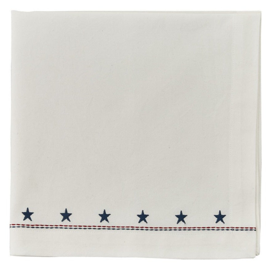 Embroidered Star Napkin - Set of 4