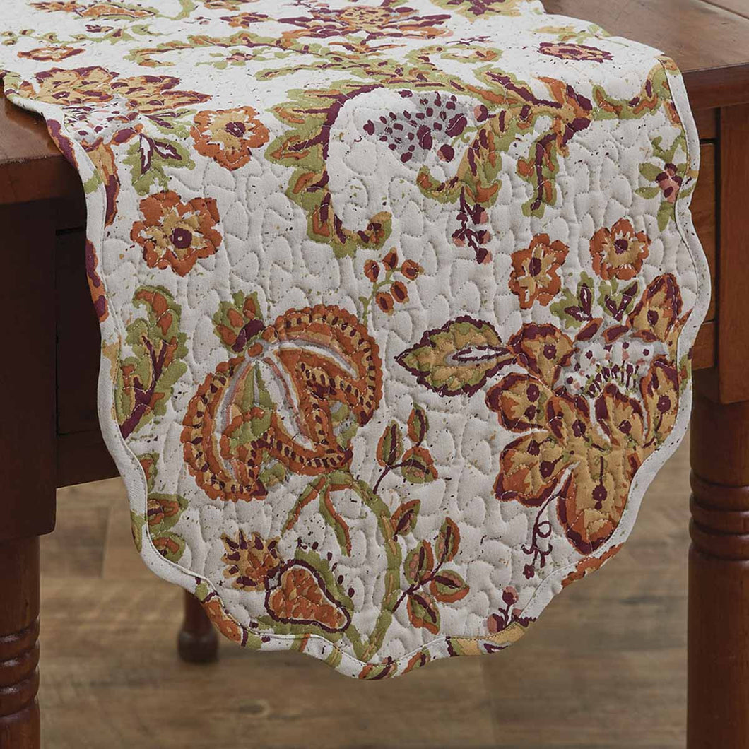 Marlena Scalloped Table Runner - 36