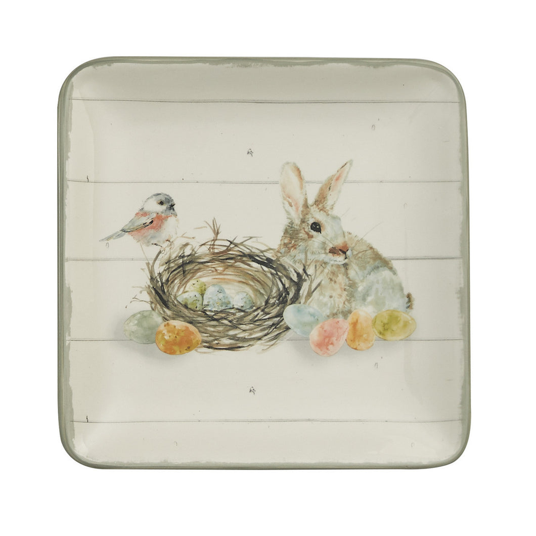 Farmhouse Spring Salad Plate - Set of 4