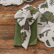 Load image into Gallery viewer, Fir Tree Napkin - Set of 6

