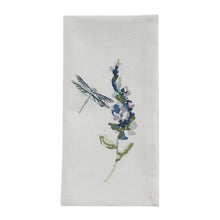 Load image into Gallery viewer, Garden Sketchbook Embroidered Napkin - Set of 4
