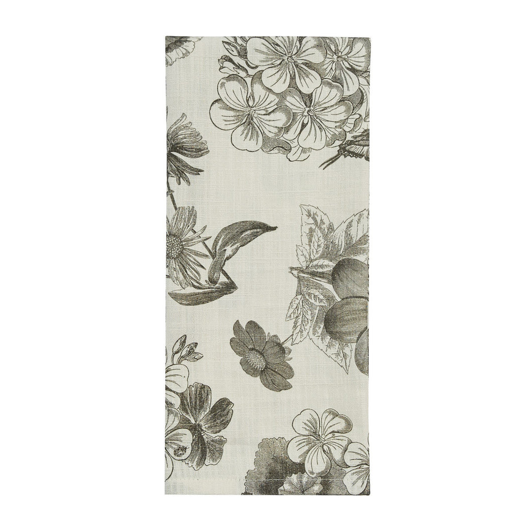Geranium Dishtowel - Set of 2