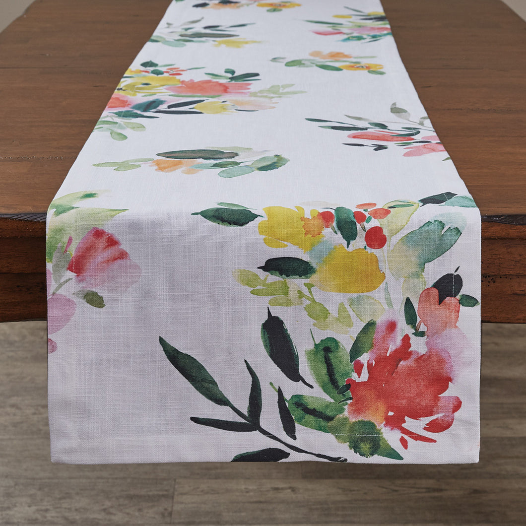 Happy Life Printed Table Runner - 72