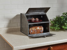 Load image into Gallery viewer, Star Metal Bread Box - Galvanized
