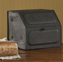 Load image into Gallery viewer, Black Star Metal Bread Box
