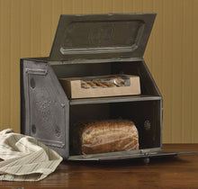 Load image into Gallery viewer, Black Star Metal Bread Box

