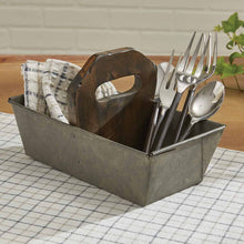 Load image into Gallery viewer, Utility Caddy with Wood Handle
