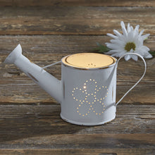 Load image into Gallery viewer, Watering Can Votive Holder - Distressed White
