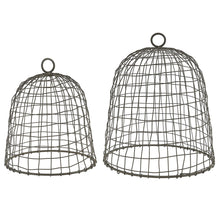 Load image into Gallery viewer, Wire Bell Cloches - Set of 2
