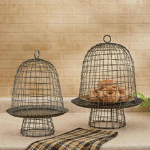 Load image into Gallery viewer, Wire Bell Cloches - Set of 2
