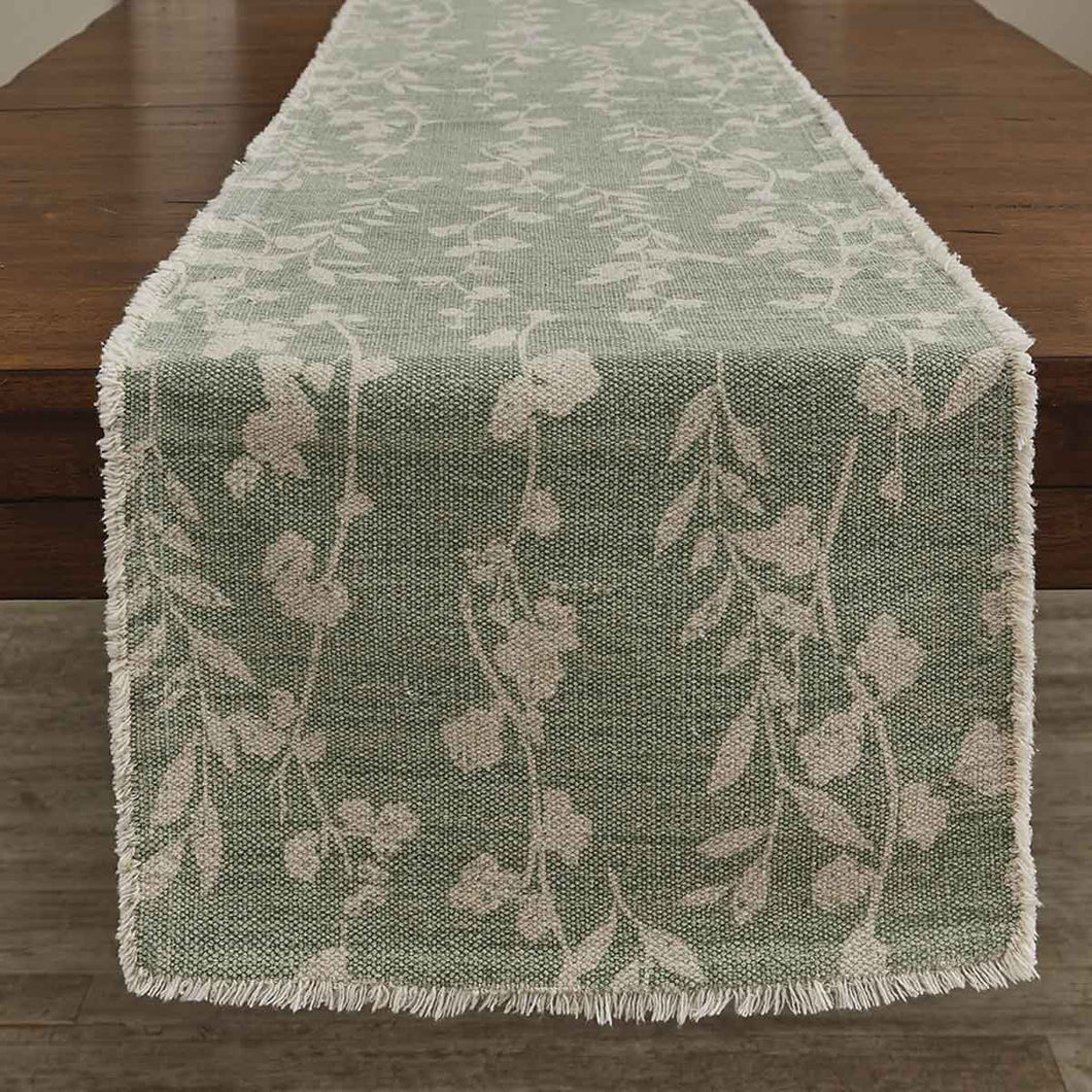 Callie Frayed Table Runner - 72