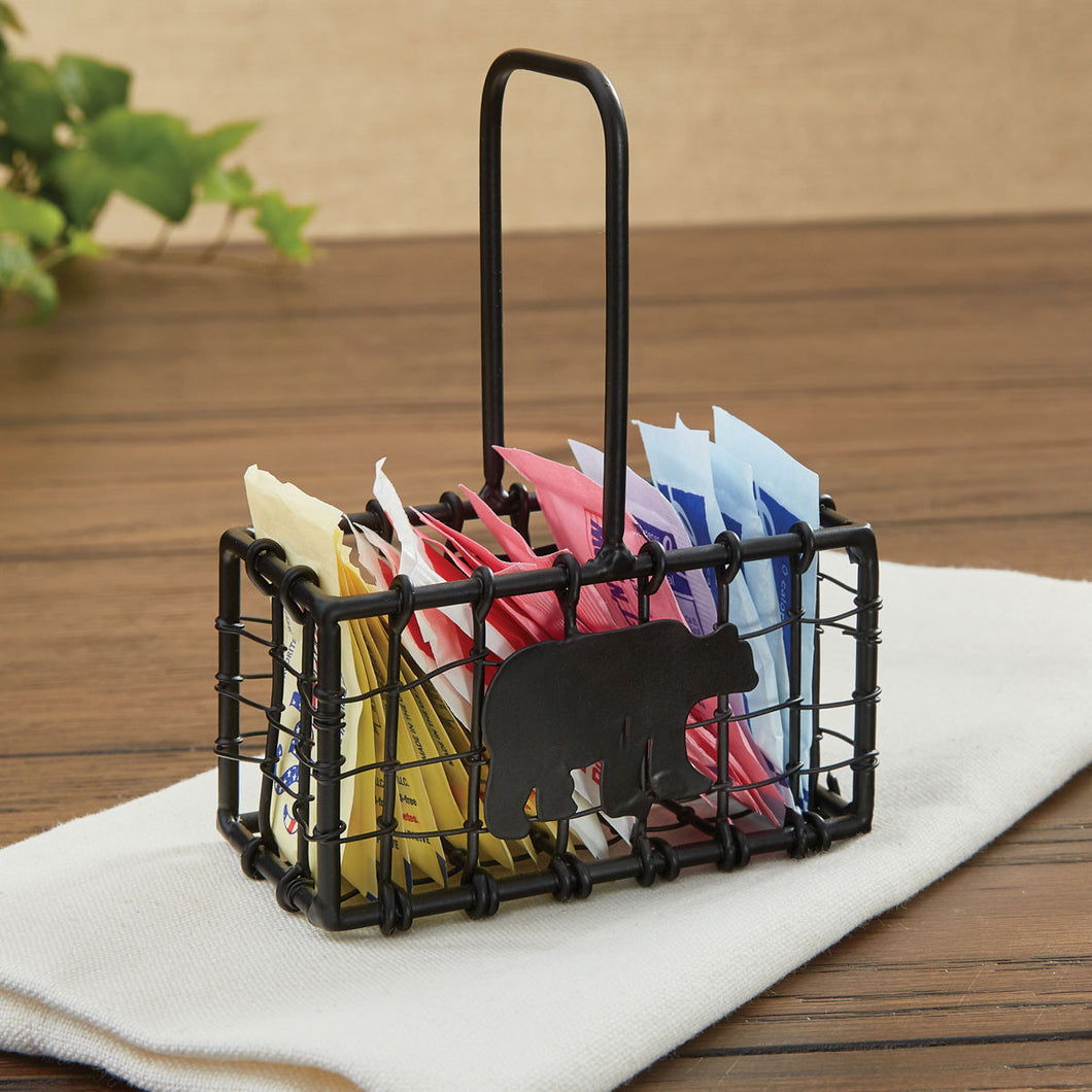 Black Bear Wire Condiment Caddy