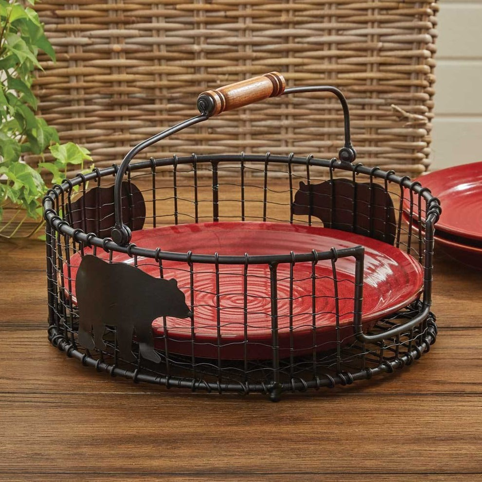 Black Bear Wire Plate Holder