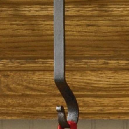 Plain Stocking Hanger - Iron Finish - Set of 4
