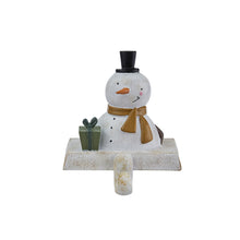 Load image into Gallery viewer, Snowman Stocking Hanger
