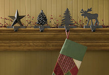 Load image into Gallery viewer, Fir Tree Stocking Hanger - Iron Finish

