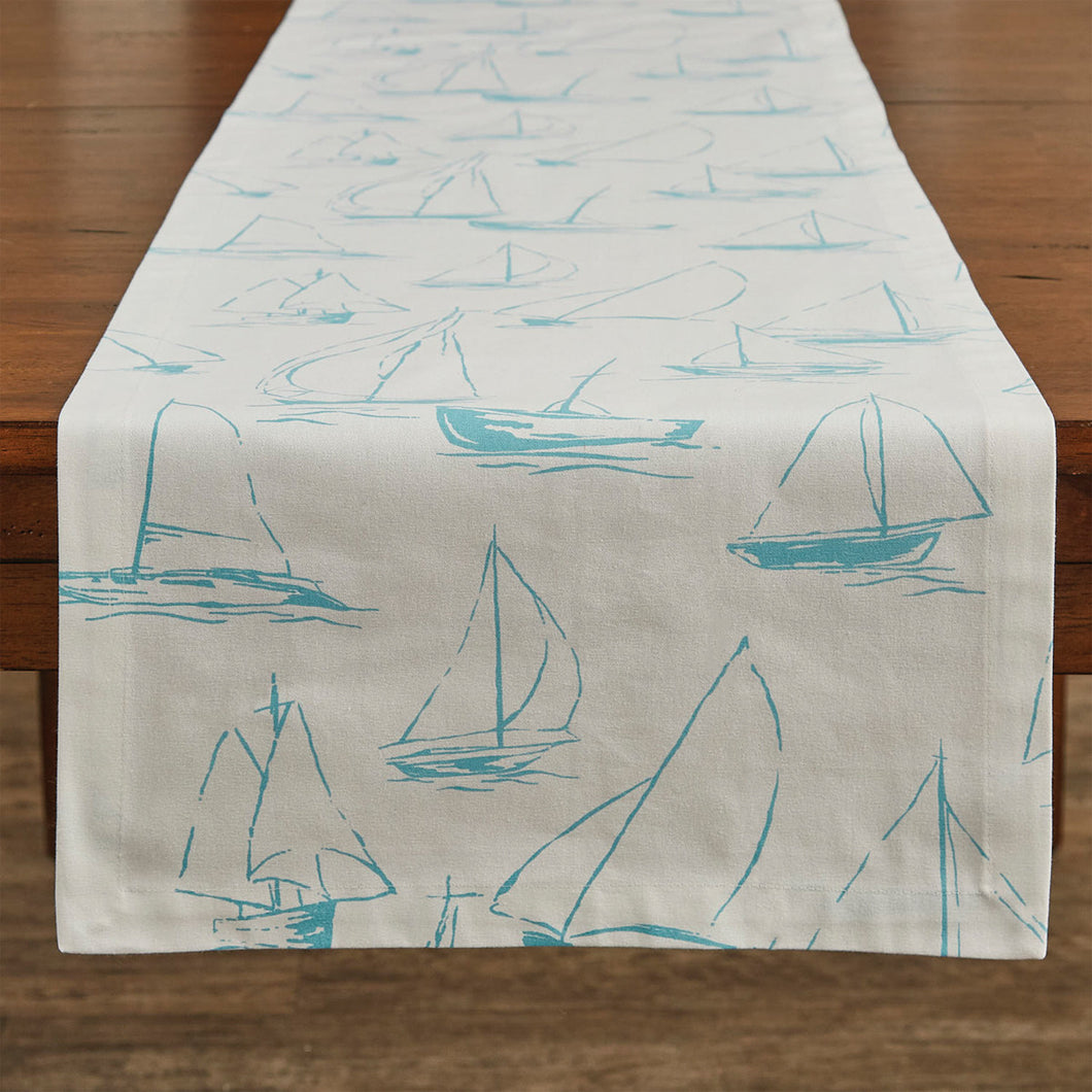 Sailboats Sky Table Runner - 54