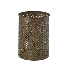 Load image into Gallery viewer, Garden Fretwork Pillar Holder
