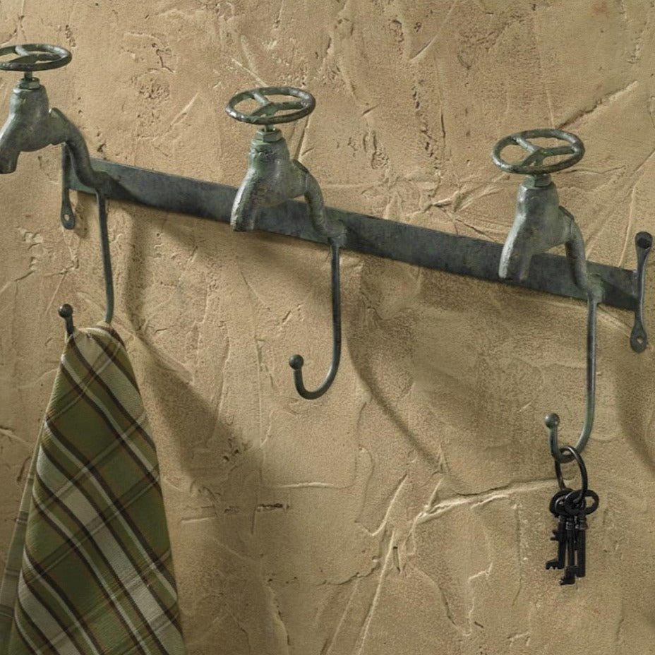 Water Faucet Triple Hook