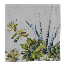 Load image into Gallery viewer, Succulents Printed Napkin - Set of 4
