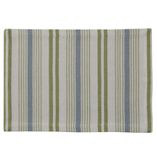 Load image into Gallery viewer, Succulents Stripe Placemat - Set of 4
