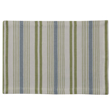 Load image into Gallery viewer, Succulents Stripe Placemat - Set of 4
