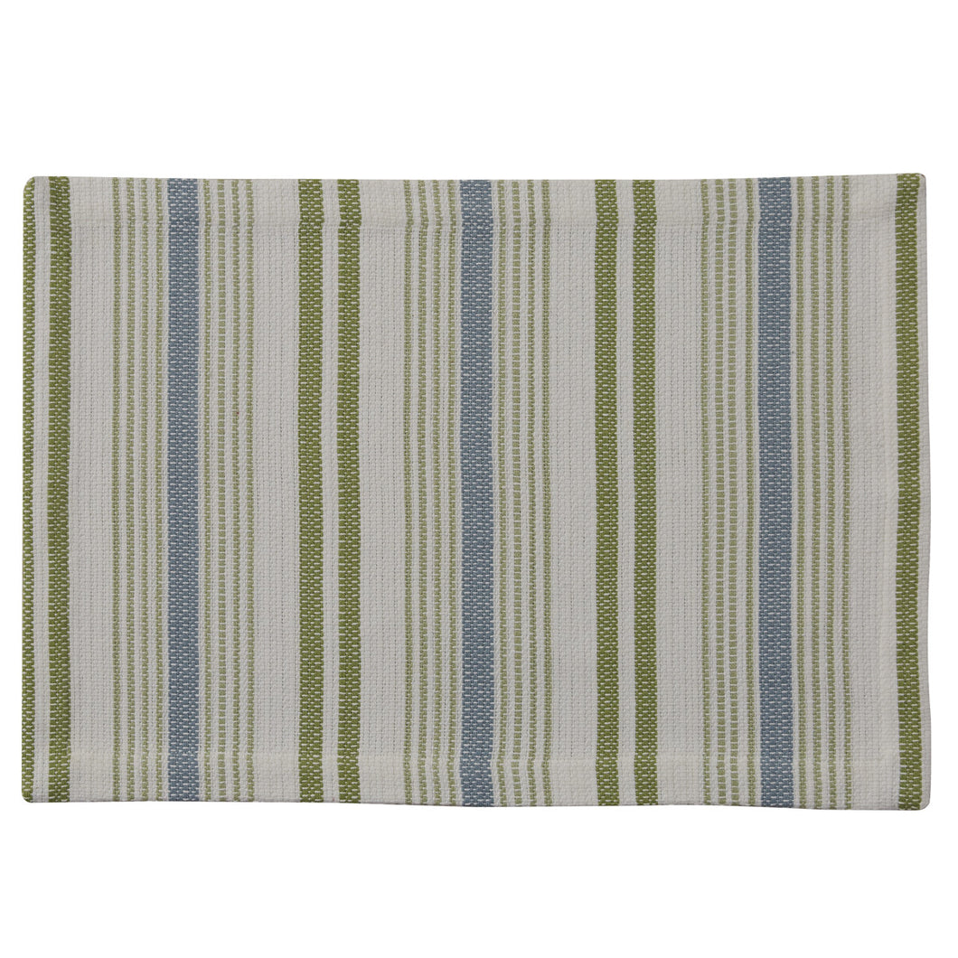 Succulents Stripe Placemat - Set of 4