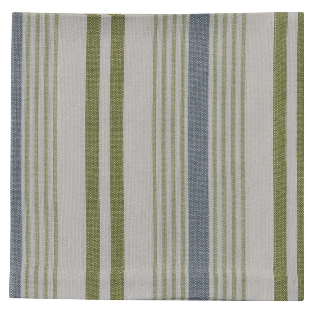 Succulents Stripe Napkin - Set of 4